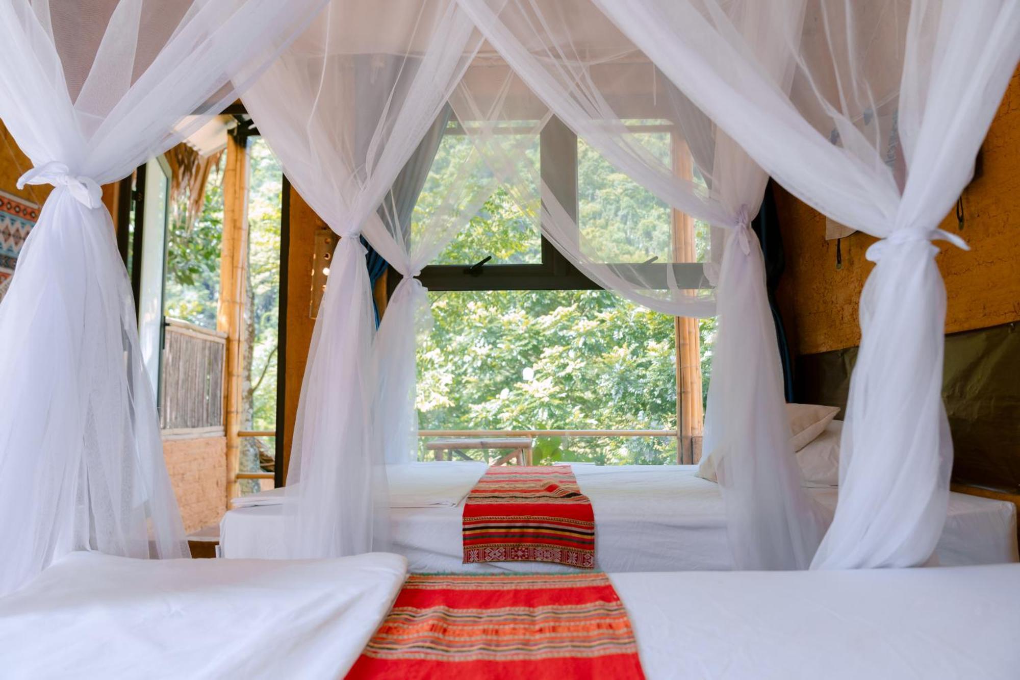 Pu Luong Homestay & Tours Huong Ba Thuoc Dış mekan fotoğraf
