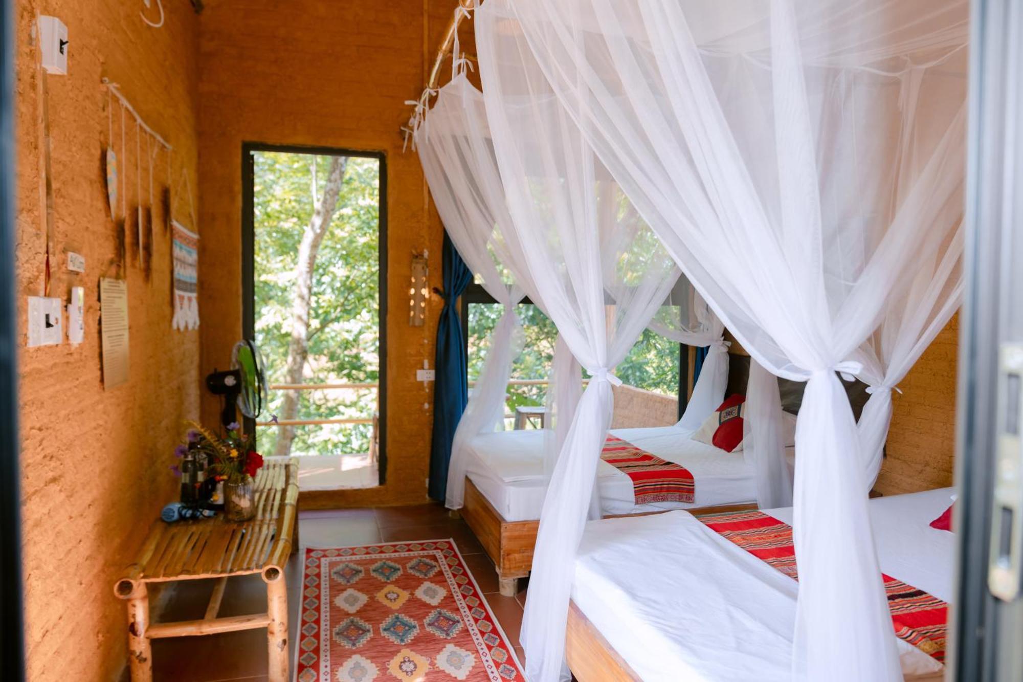 Pu Luong Homestay & Tours Huong Ba Thuoc Dış mekan fotoğraf
