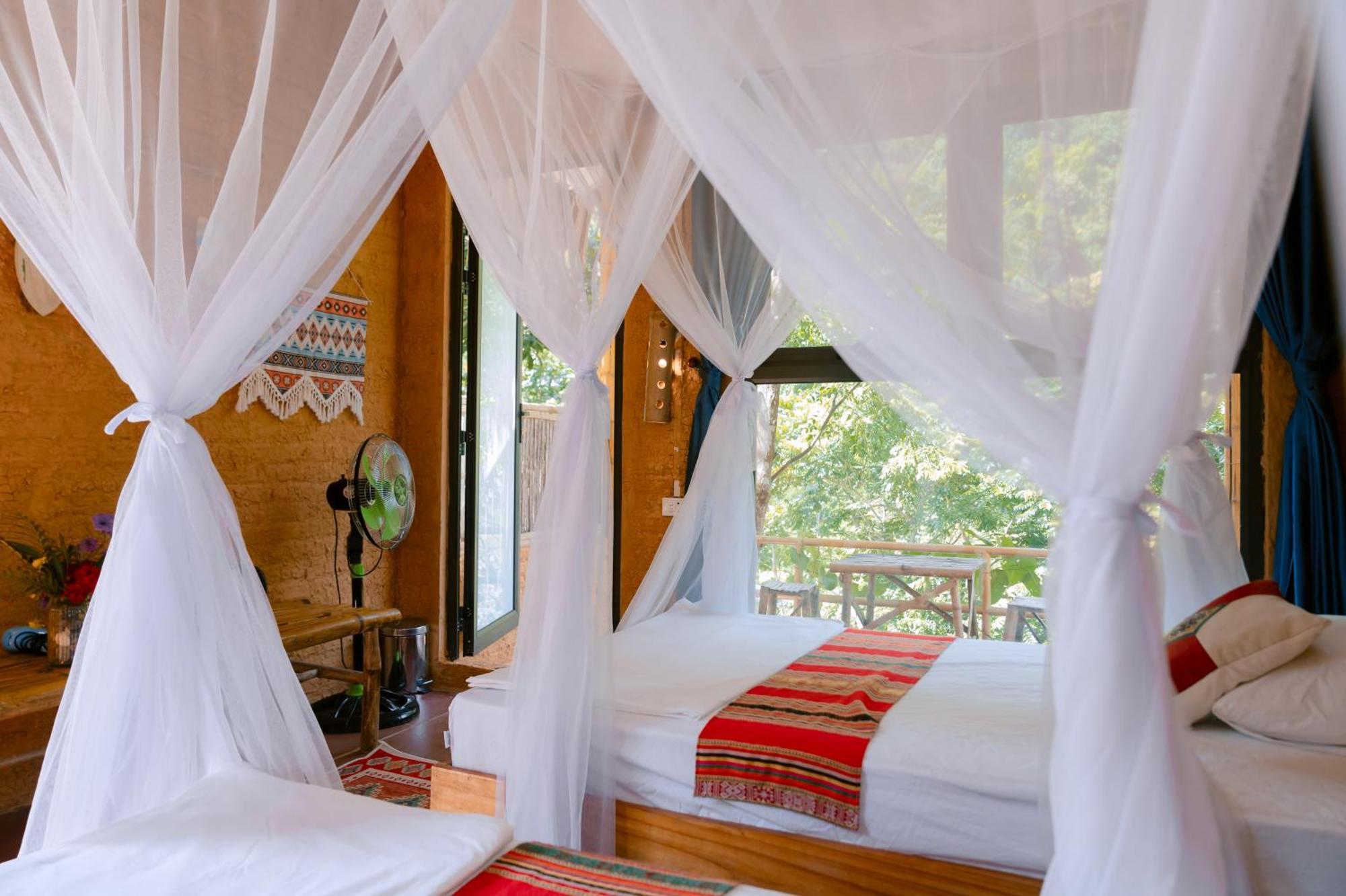 Pu Luong Homestay & Tours Huong Ba Thuoc Dış mekan fotoğraf