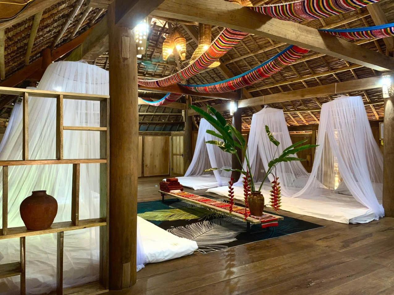 Pu Luong Homestay & Tours Huong Ba Thuoc Dış mekan fotoğraf