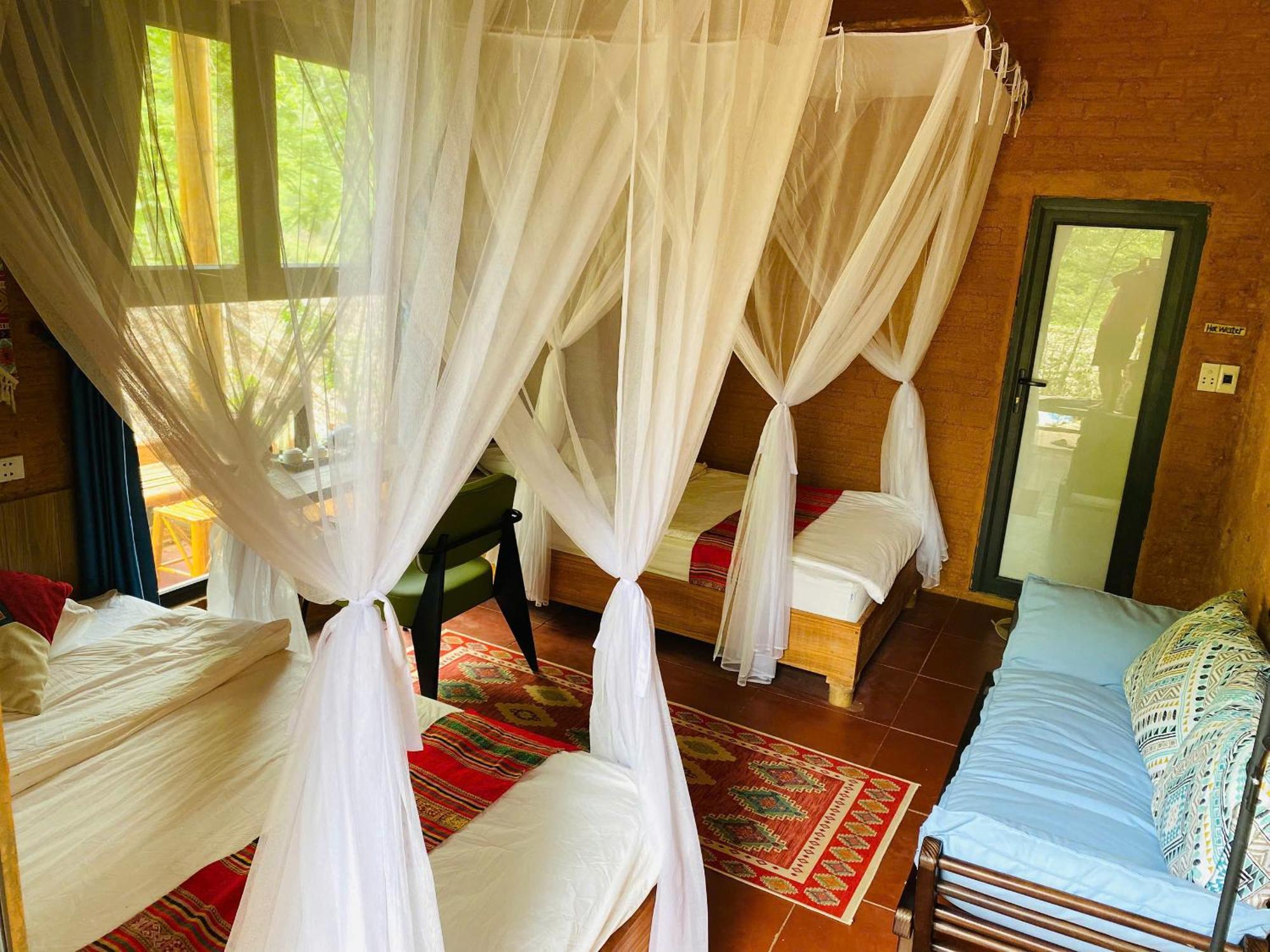 Pu Luong Homestay & Tours Huong Ba Thuoc Dış mekan fotoğraf